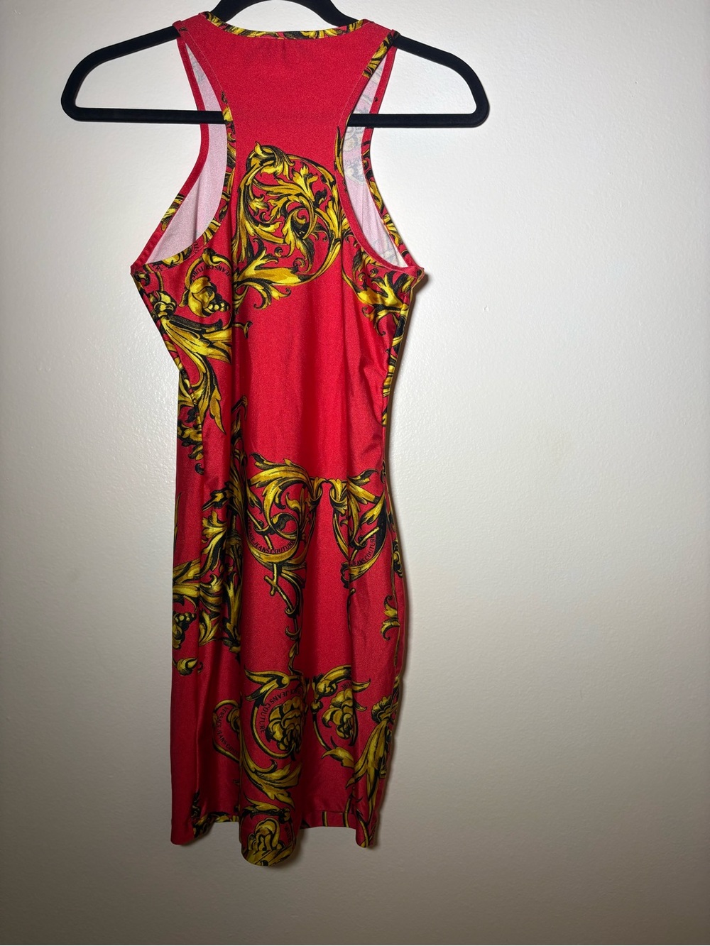 Authentic Versace Jeans Couture Regalia Baroque Print Mini Dress Certified US8 - Picture 14 of 16